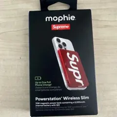 シュプリーム　モバイルバッテリー　赤のサムネイル
