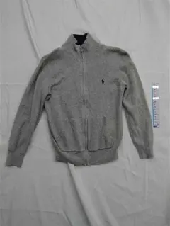 ■ポロ ラルフローレン ジップアップセーター グレー系 130 キッズ
