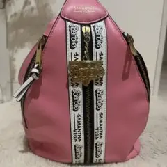 SAMANTHA VEGA バッグ　リュックバッグとトート両用　ピンク