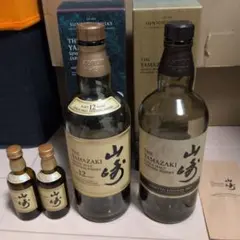 山崎12年 山崎リミテッド2021 空瓶4本セットのサムネイル