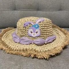 【上海ディズニー　正規品】￼Disney ステラルー　麦わら帽子　バケハ
