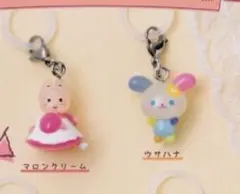 サンリオ　めじるしアクセサリー　ウサハナ　マロンクリーム