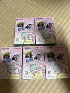 FUJIFILM instax mini リトルツインスターズ フィルム 5箱