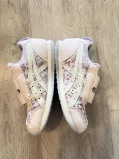 ASICS キッズ スニーカー 20.0cm 花柄 ピンクのサムネイル