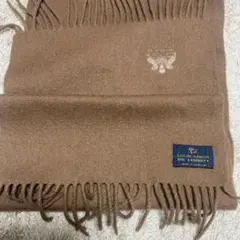 美品LOCHCARRONロキャロン100%カシミアマフラーのサムネイル