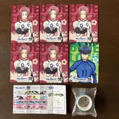 ブルーロック　くら寿司　カード　マスキングテープ