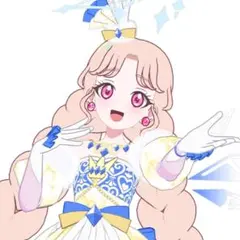 アイプリ　ダークカルテットスターバズリウムホワイトブルー