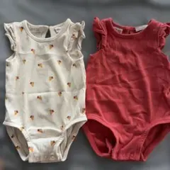 ZARA ベビー ロンパース 2枚セット 60