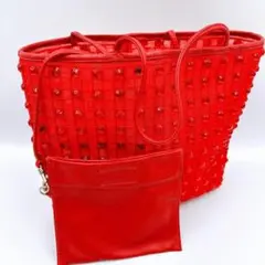 レザー ハンドバッグ