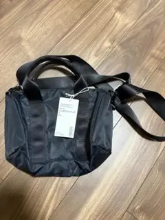 muji labo 再生ナイロンミニボストンバッグ - メルカリ