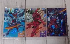 機動戦士Gundam GQuuuuuuX カードウエハース 3点セット