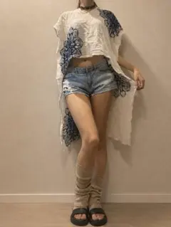 yul チャイハネ　アシンメトリー　チュニック フリーサイズのサムネイル