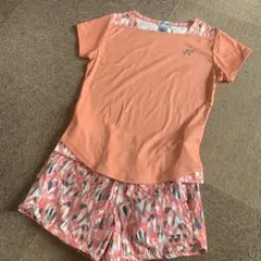 YONEX バドミントンウェア M オレンジ