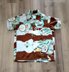 専用】SUNSURF金魚柄 アロハシャツ 半袖 黄色 Mサイズ SS35659 - メルカリ