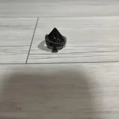 スペード型リング シルバー