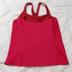 G-fit スポーツ タンクトップ ピンク レッド エアロビ ズンバ