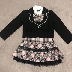 120㎝　フォーマルスーツ　マザウェイズ　卒園式　入学式　女の子