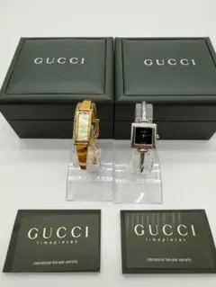 GUCCI ブラインドフォーラブインターロッキング　刻印:18号【箱/ポーチ付】 GUCCI ブラインドフォーラブインターロッキング 刻印:18号【箱/ポーチ