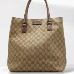 GUCCI グッチ トートバッグ GGスプリーム A4収納可 大容量 レザー