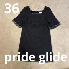 prideglide 膝丈ワンピース　黒　36 Sサイズのサムネイル