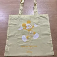 ミッキーマウス トートバッグ イエロー