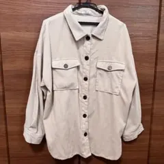 コーデュロイシャツ