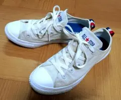 コンバース　オールスター ホワイト スニーカー ローカット23センチ