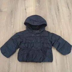 babyGap　ダウンコート　ドット　サイズ80