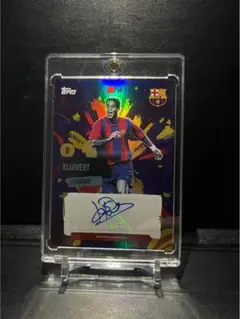 【マグホ付き】Kluivert /50 Topps FC Barcelona