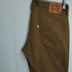 リーバイス 502 ストレート W34 L30 ジーンズ デニムパンツ ブラウン