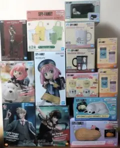 ■ スパイファミリー SPY×FAMILY プライズ品まとめ売り14個