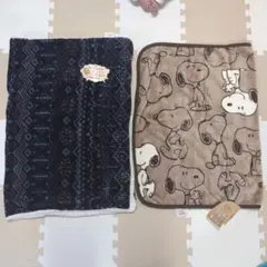 【新品未使用】ブランケット２枚セット スヌーピー