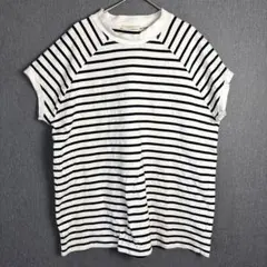 Classical Elf クラシカルエルフ ストライプ ラグランTシャツ　XL