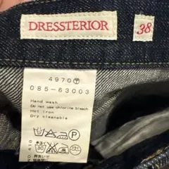 DRESSTERIOR ダークデニム ジーンズ 38のサムネイル