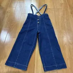 サスペンダー付きオーバーオール　110サイズ
