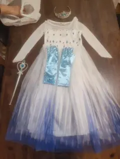 ディズニー　エルサ　NINJXD 130サイズ ドレスセット