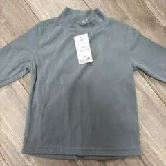 新品　未使用　タートルネック　春　水色　インナー　110cm 100cm