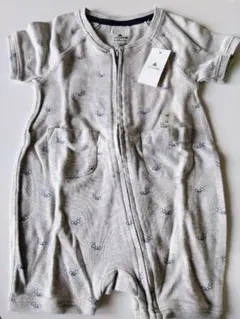 【新品】babyGap コットン半袖ロンパース 70cm