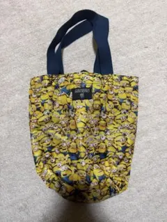 ミニオン柄 中型トートバッグ