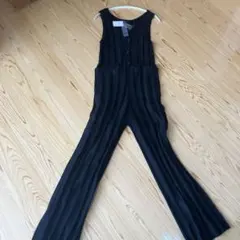 ｖ透かしニットサロペ　とってもオシャレです　9,900円で購入のサムネイル