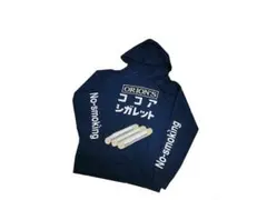 【新品】ココアシガレット パーカー 長袖【L】紺 オリオンズ 駄菓子 パーカ