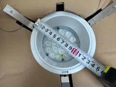❷高級LEDダウンライト２個セット角度調整OKアルミダイキャストのサムネイル