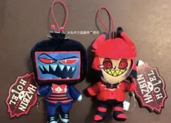 ラウンドワン限定 ハズビンホテル おすわりマスコット①アラスター③ヴォックス