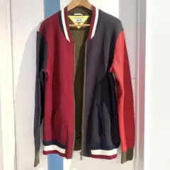 トミーヒルフィガー メッシュジップアップジャケット ボンバー XL