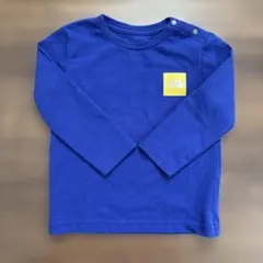 THE NORTH FACE 青 長袖　90㎝