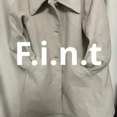 F.i.n.t ロングコート アイボリーのサムネイル