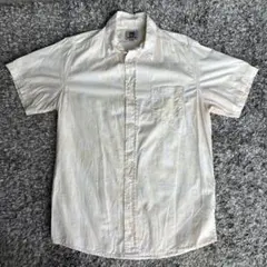 Quiksilver 半袖シャツ ホワイト イエロー Sサイズ　アロハのサムネイル