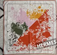 オ*☆様 HERMES アートデザイン ハンカチ