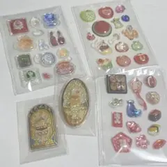 喫茶アラモード　きゅるるんシール　BGM お裾分け　文具女子博