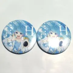 いれいす　ほとけ　活動1周年缶バッジ